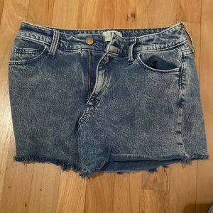 Cutoff Denim Shorts